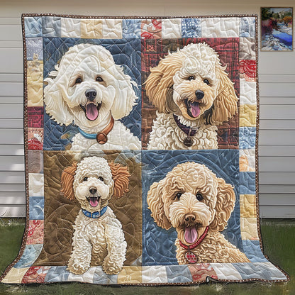 Poodle Delight SR1008050CL Quilt