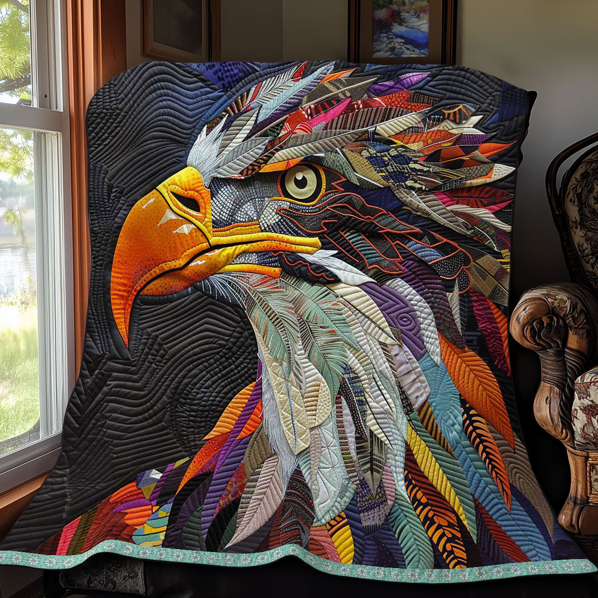 Pride Of Bald Eagle WN0509021CL Quilt