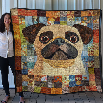 Pug Haven WN0608038CL Quilt