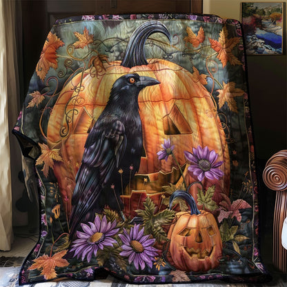 Pumpkin Crow Haven WN1908070CL Quilt