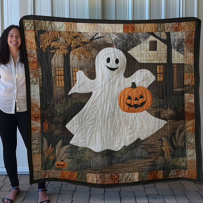 Pumpkin Ghost WN3107020CL Quilt