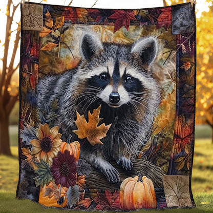 Pumpkin Raccoon WN1508054CL Quilt