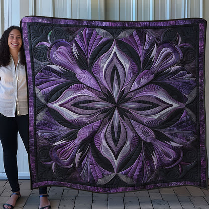 Purple Blossom Haven SR1508026CL Quilt