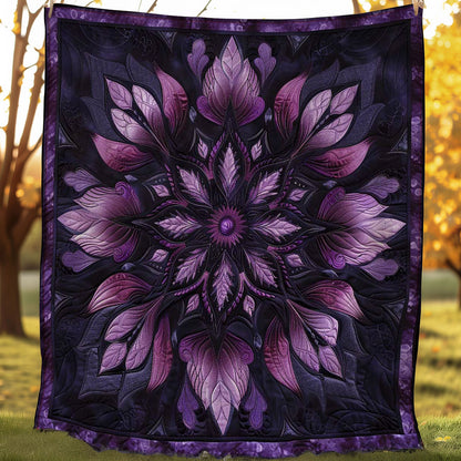 Purple Blossom Haven WN1408054CL Quilt