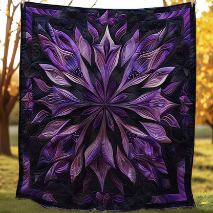 Purple Petals WN1508045CL Quilt