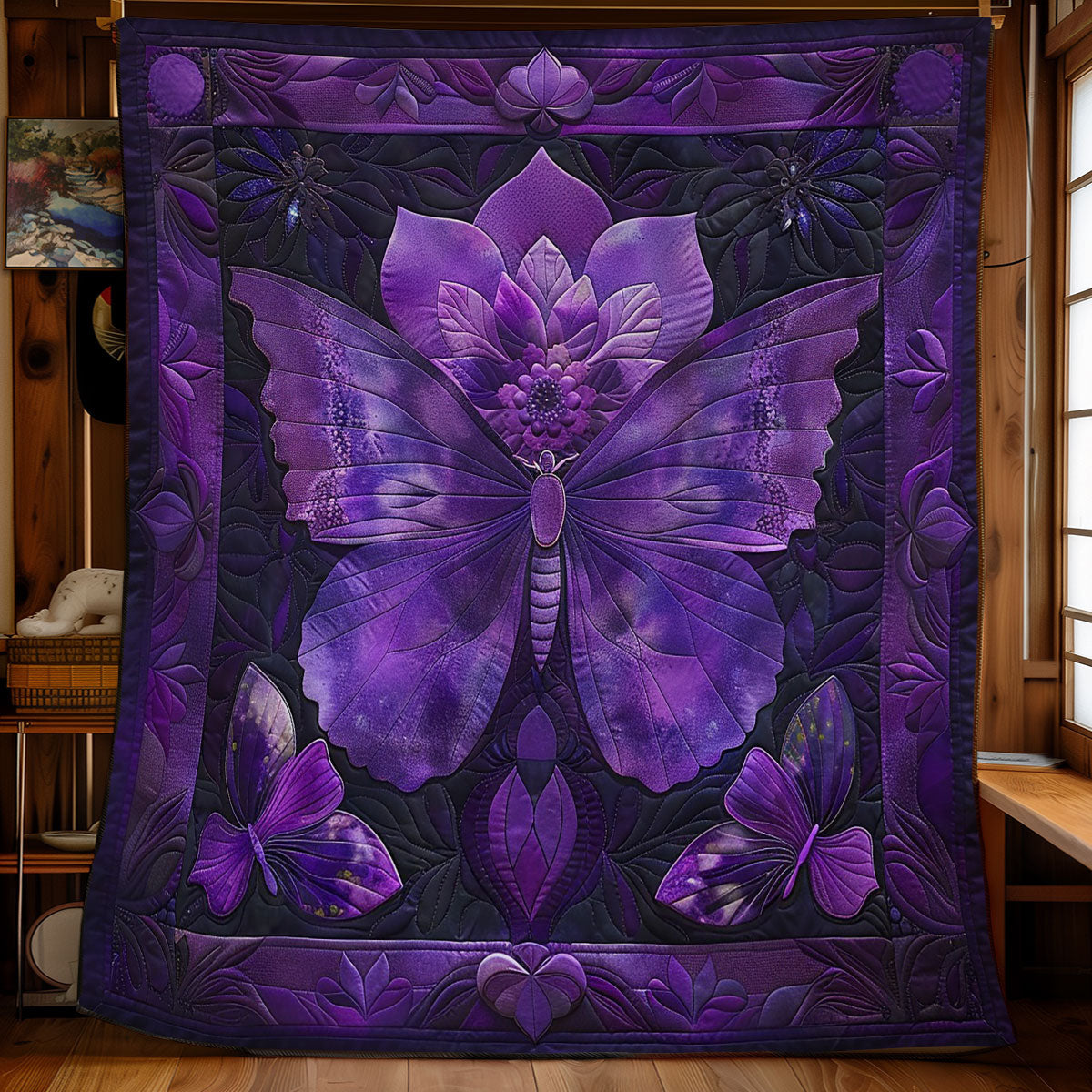 Purple WM2308095CL Quilt