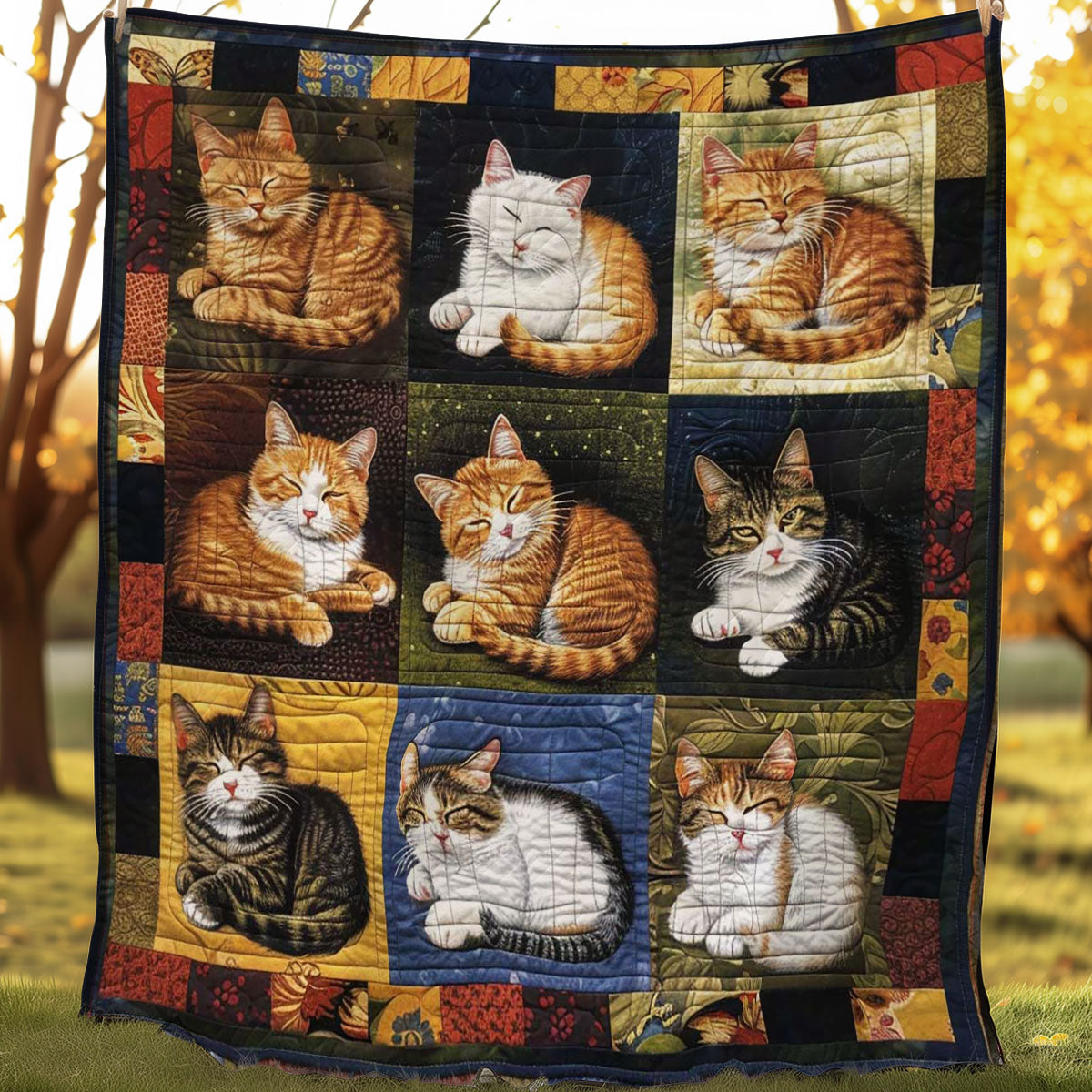 Purr Cat WN2108018CL Quilt