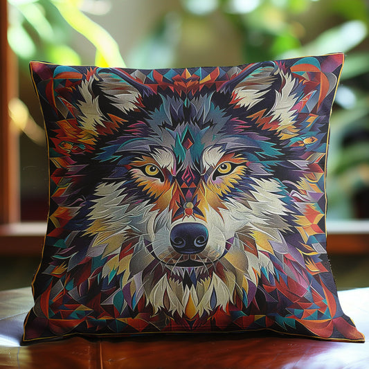 Wolf Wild Animal WP2507005CL Quilt Pillow Case