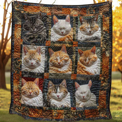 Quiet Moments Cats WN1508033CL Quilt