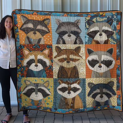 Raccoon Blissful Wrap WN0808111CL Quilt