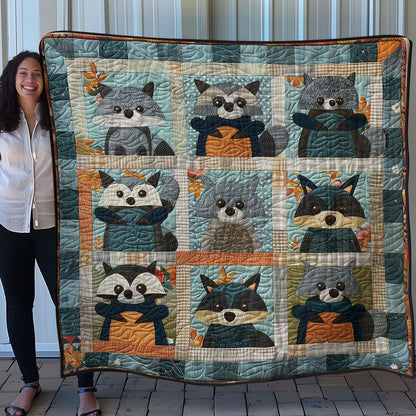 Raccoon Cuddle Comfort WN0808109CL Quilt