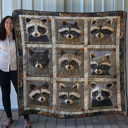 Raccoon Haven WN0808050CL Quilt