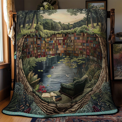 Riverside Library Reflections WN0909109CL Quilt