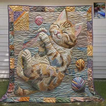 Royal Cat With Yarn SR1308028CL Quilt