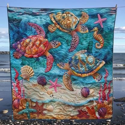 Royal Sea Turtle WM2308035CL Quilt