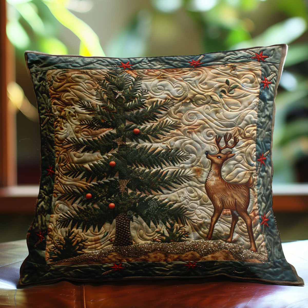 Rudolph And Tree WN2907084CL Pillow Case