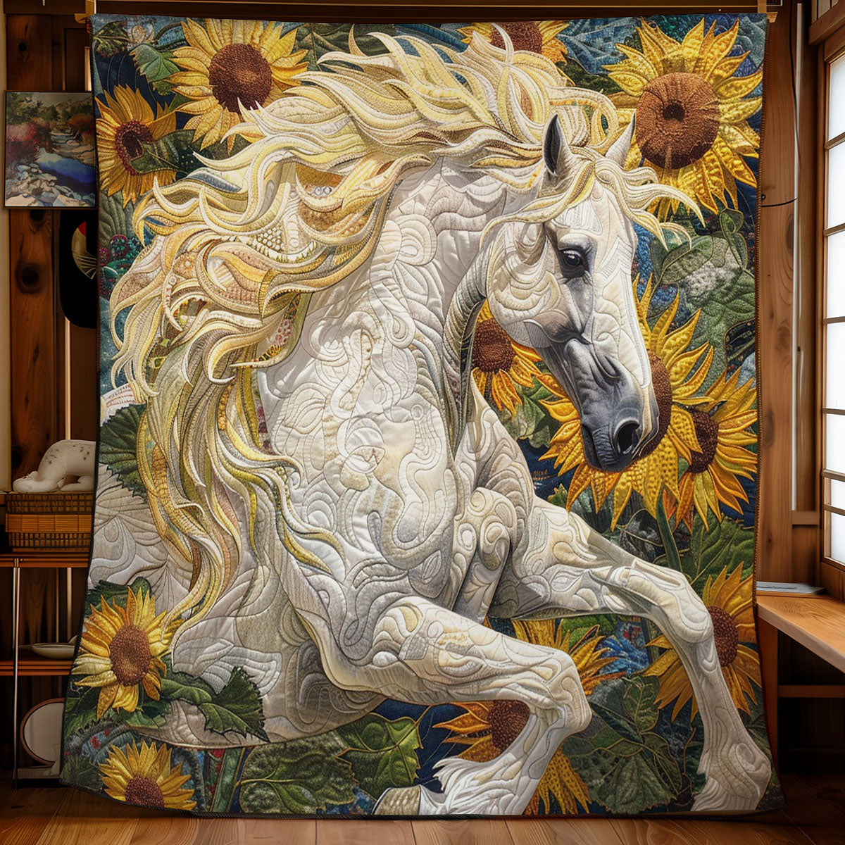 Running Horse WM2308078CL Quilt