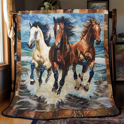 Running Horses SR2308023CL Quilt