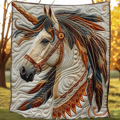 Sacred Horse Hide WN1008008CL Quilt