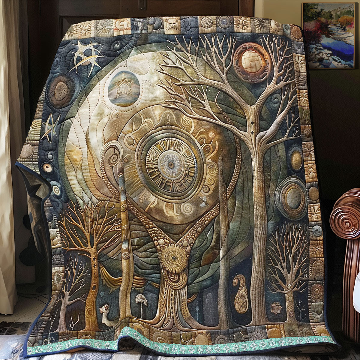 Sacred Tree Of Life WN1709043CL Quilt