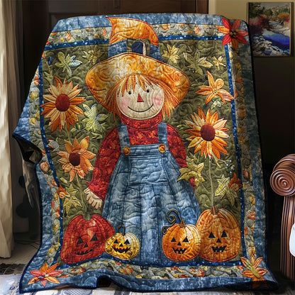 Scarecrow Autumn Night WN1908040CL Quilt