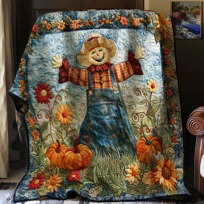 Scarecrow Pumpkin Dance WN1908039CL Quilt
