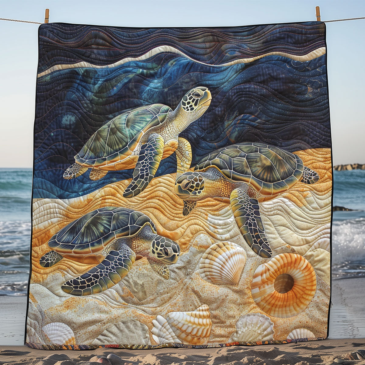 Sea Turtle SR1008027CL Quilt