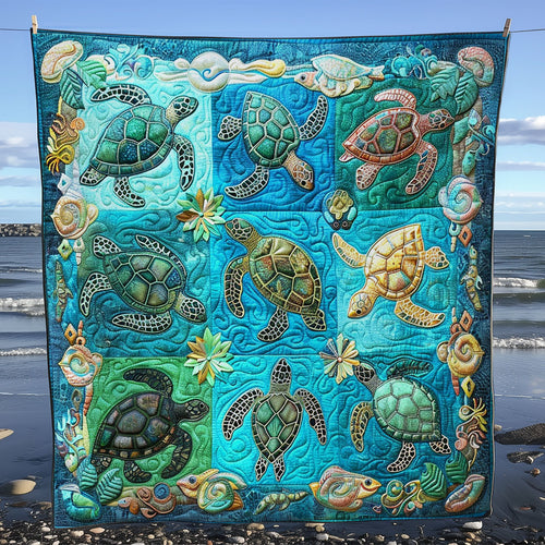 Sea Turtle WM2308020CL Quilt