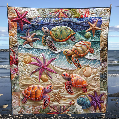 Seaside Turtle Sanctuary WN1408104CL Quilt