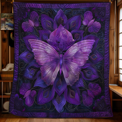 Secret Bloom Butterfly WM2308037CL Quilt