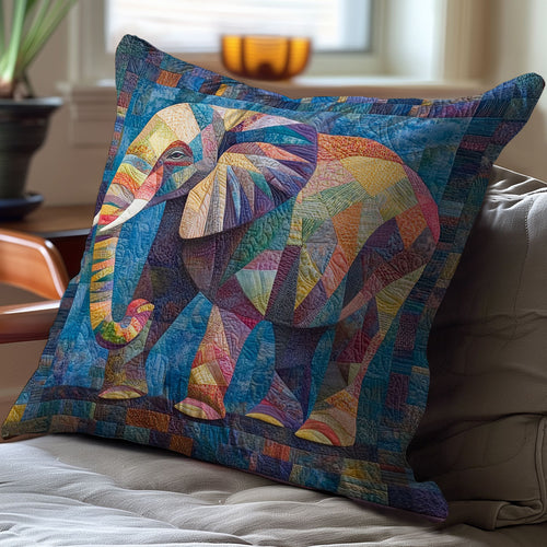 Shape Of Elephants Color WM0608134CL Quilt Pillow Case