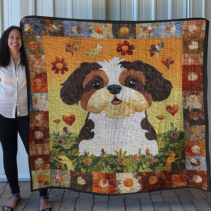 Shih Tzu Cozy WN0608046CL Quilt