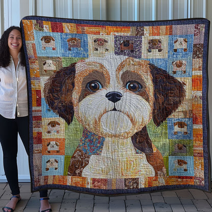 Shih Tzu Haven WN0608047CL Quilt