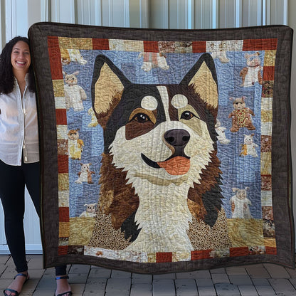 Siberian Husky Cute WN0608051CL Quilt