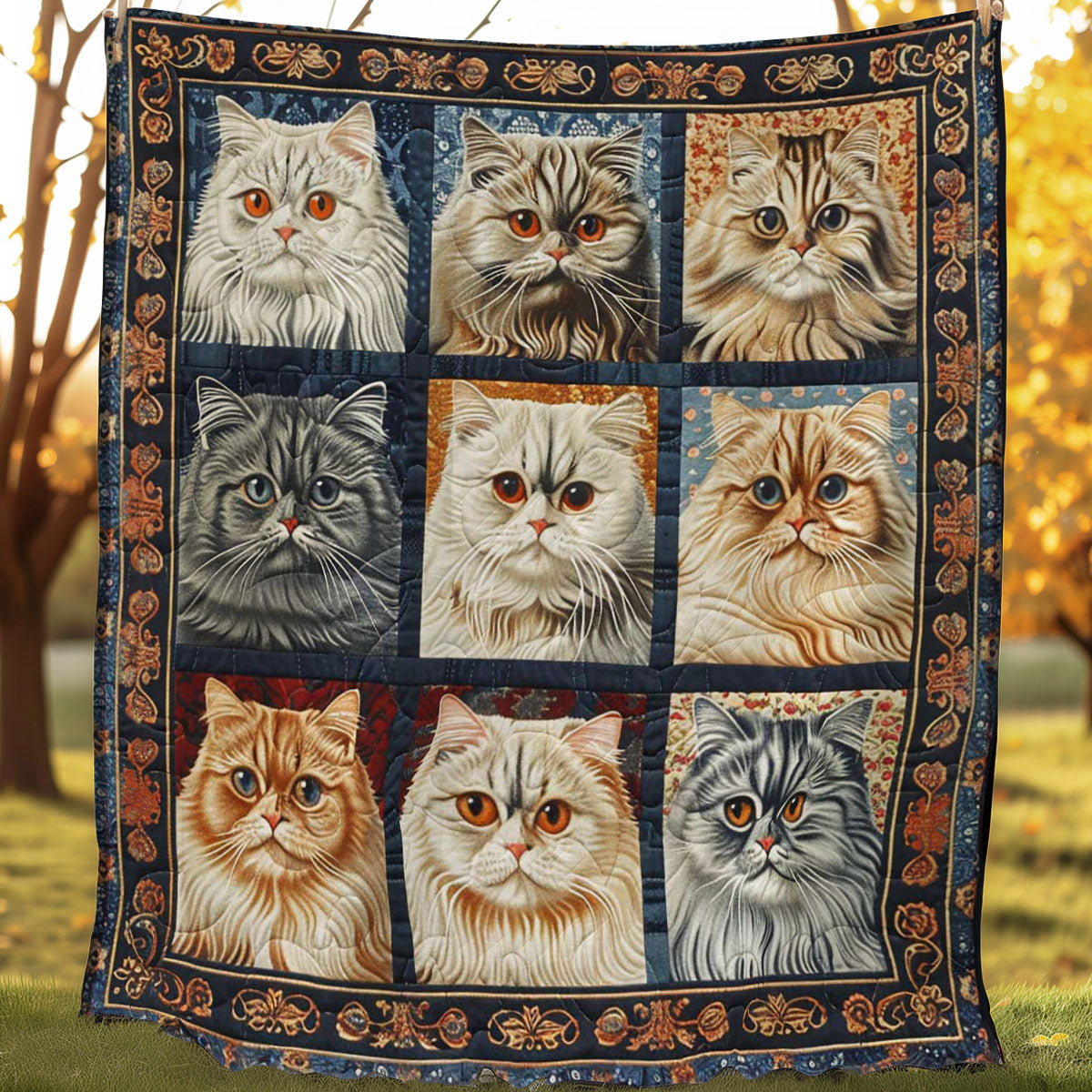 Silky British Longhair WN1908003CL Quilt