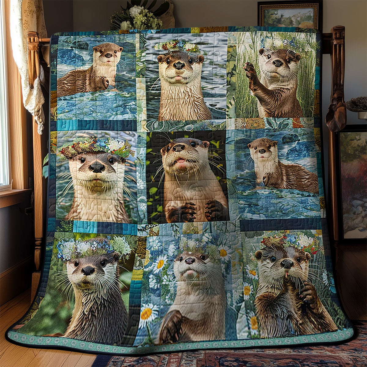 Silly Otter WN0909056CL Quilt