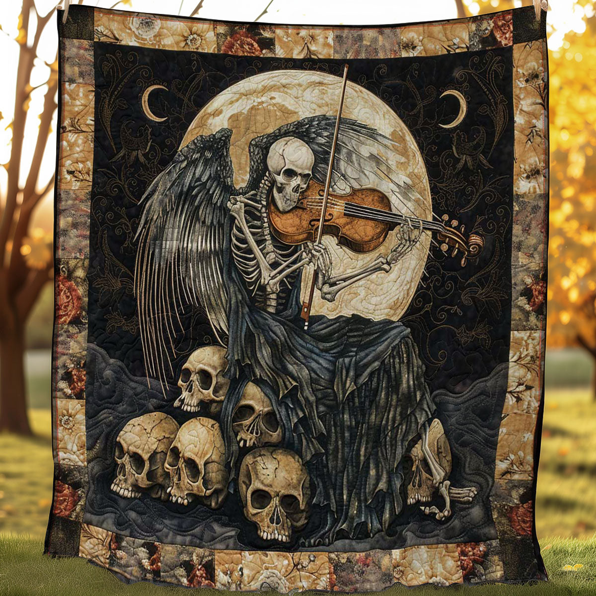 Skullbound Virtuoso WN0908093CL Quilt