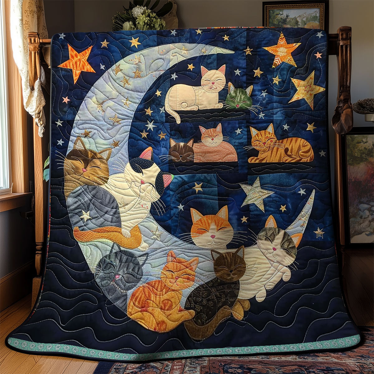 Sleeping Cats WN0909093CL Quilt