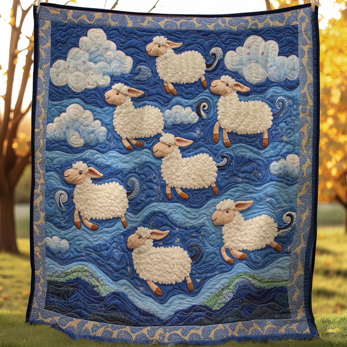 Sleeping Sheeps WM3107001CL Quilt