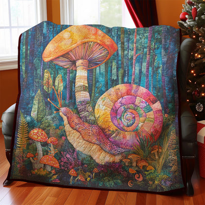 Snail And Mushroom WM0208040CL Quilt