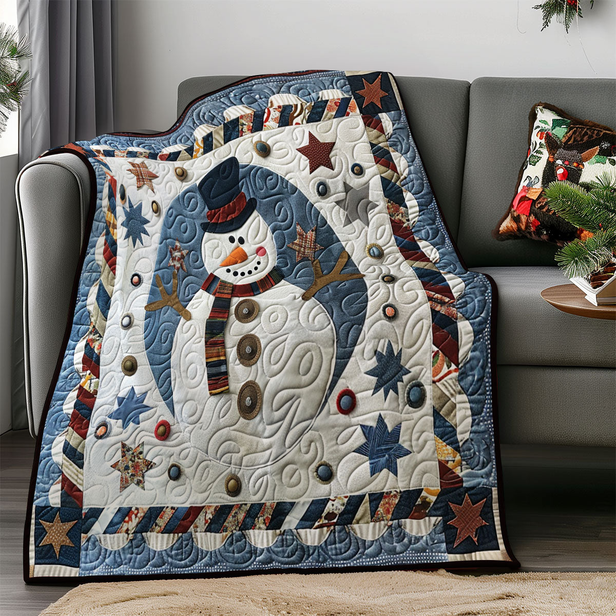 Snowman SR1408020CL Quilt