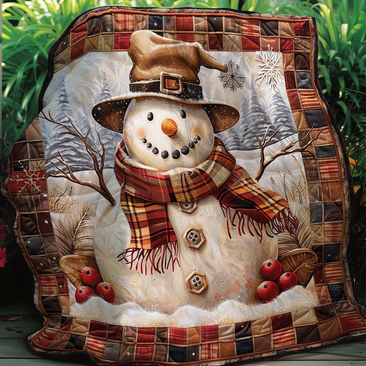 Snowman WM3007001CL Quilt