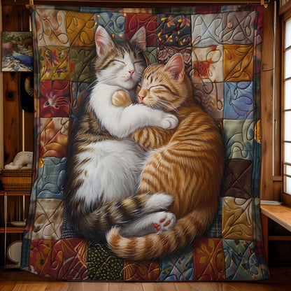 Snugging Cat WM2808067CL Quilt