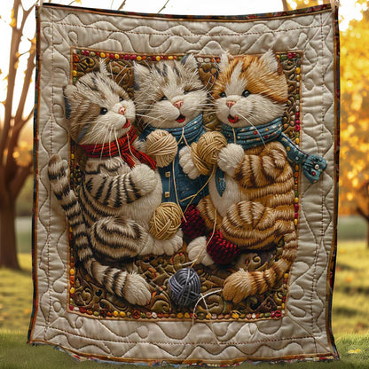 Snuggle Kitty WN0908135CL Quilt