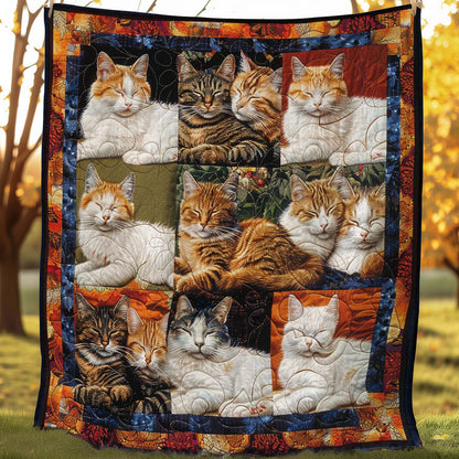 Snuggle Time Cats WN1508091CL Quilt