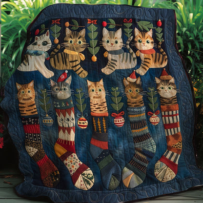 Sock Cats WM2907004CL Quilt