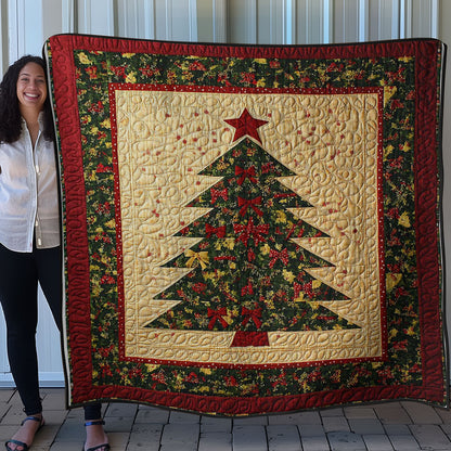 Sparkling Christmas Tree WN0308026CL Quilt