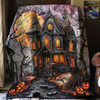 Spooky Castle of Shadows WN1908090CL Quilt