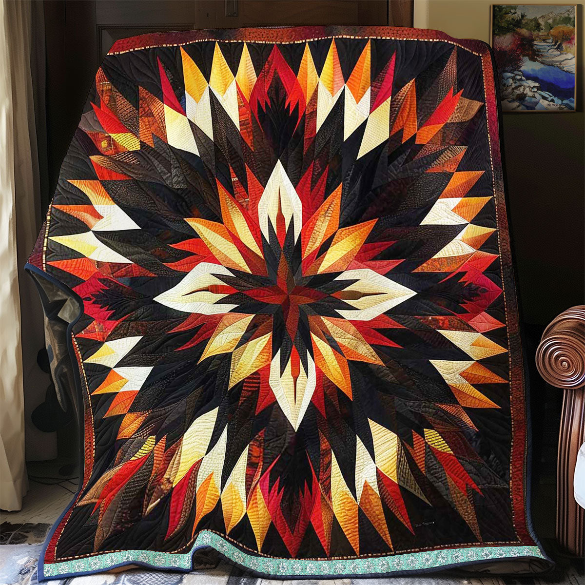 Star Native American WN1609067CL Quilt