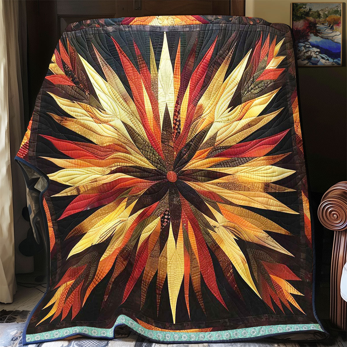 Star Native American WN1609072CL Quilt